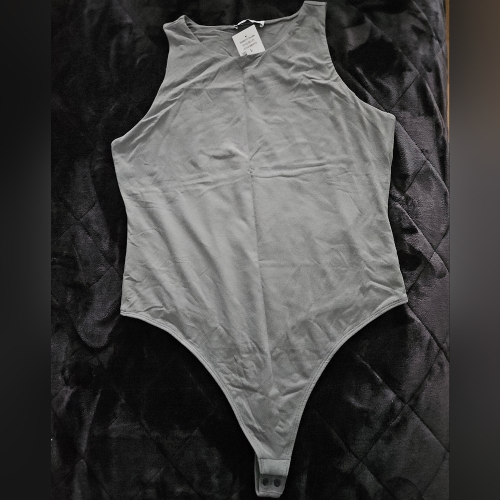 Ricki's Grey Bodysuit